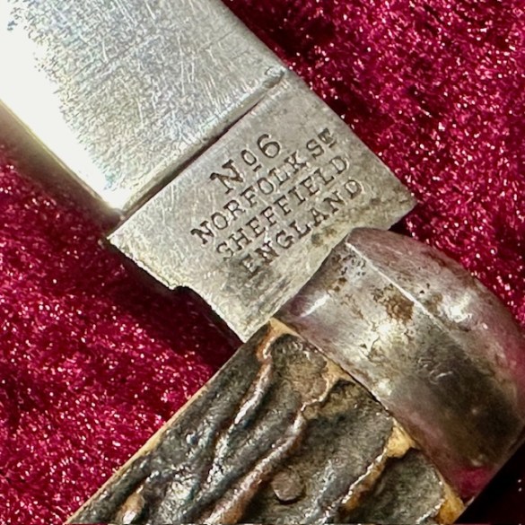 Armoury Antiques and Militaria Victorain Folding Knife 3